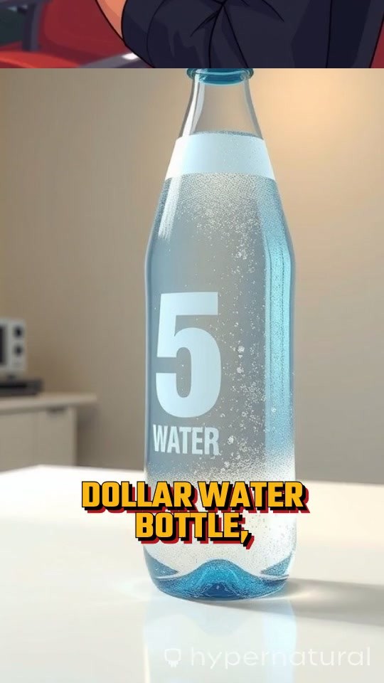 Would You Drink or Sell the Five Million Dollar Water Bottle?