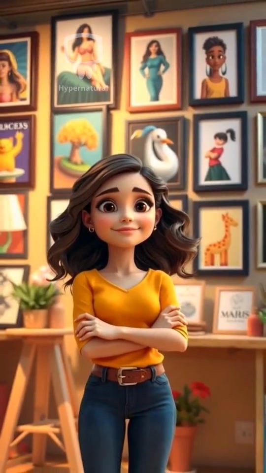 Mia's Magical Painting Adventure