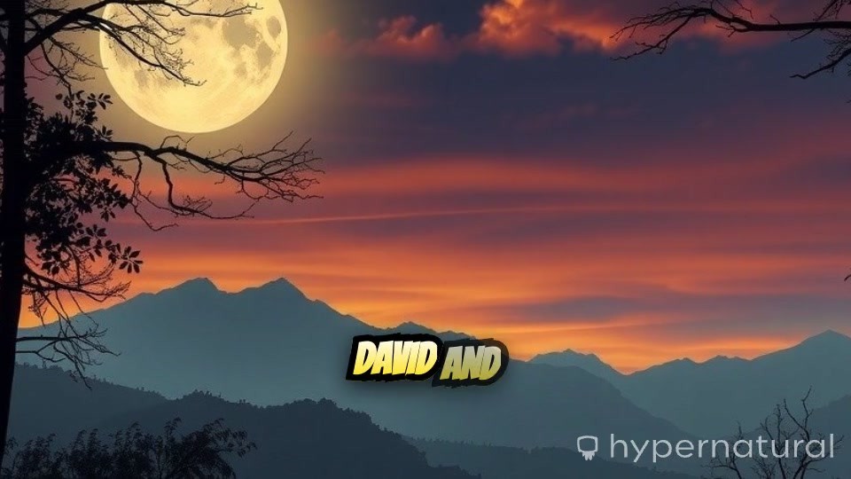 David and Goliath: A Divine Encounter in the Valley of Elah