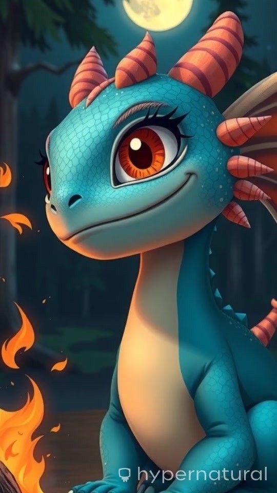 Tiny Dragon's Magical Day