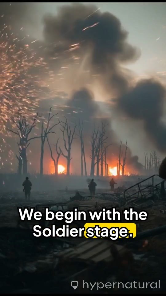 Stages of Human Life: From Soldier to Extreme Old Man