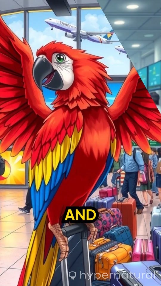 Parrot's Airport Adventure