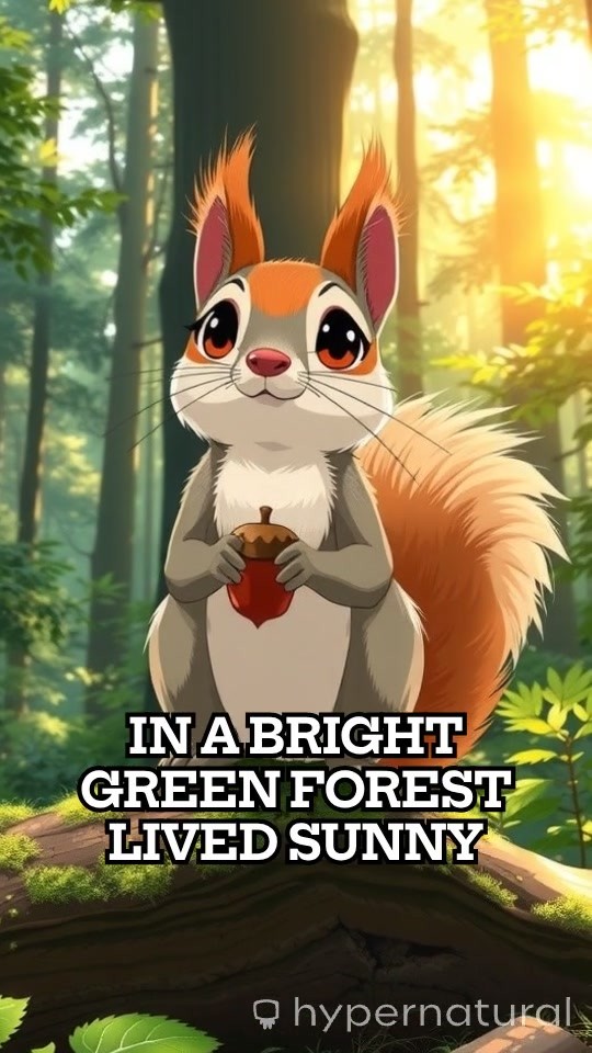 Sunny the Squirrel: The Case of the Missing Acorns