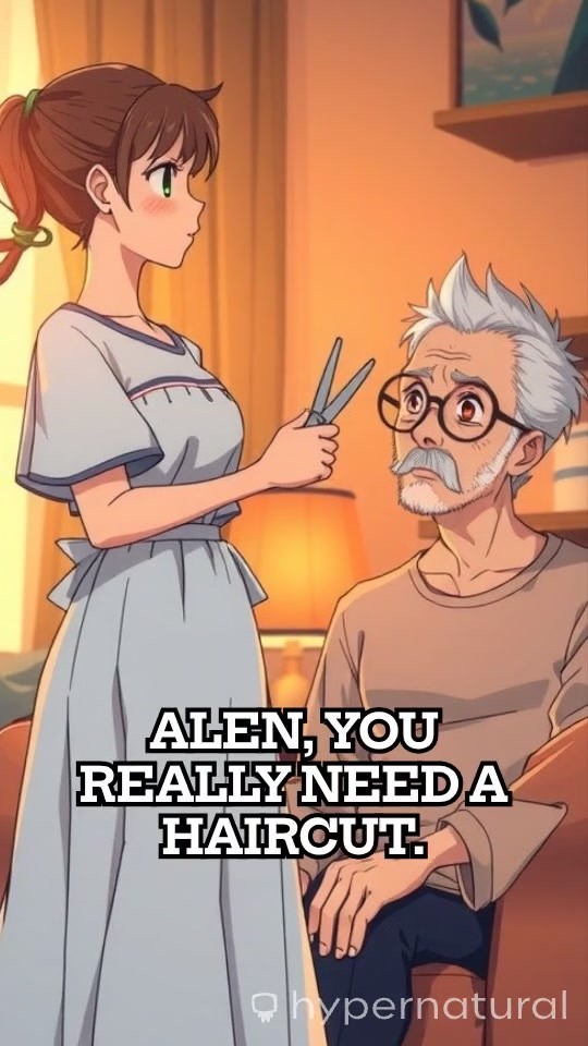 Cozy Moments: A Surprise Haircut and Pancake Celebration