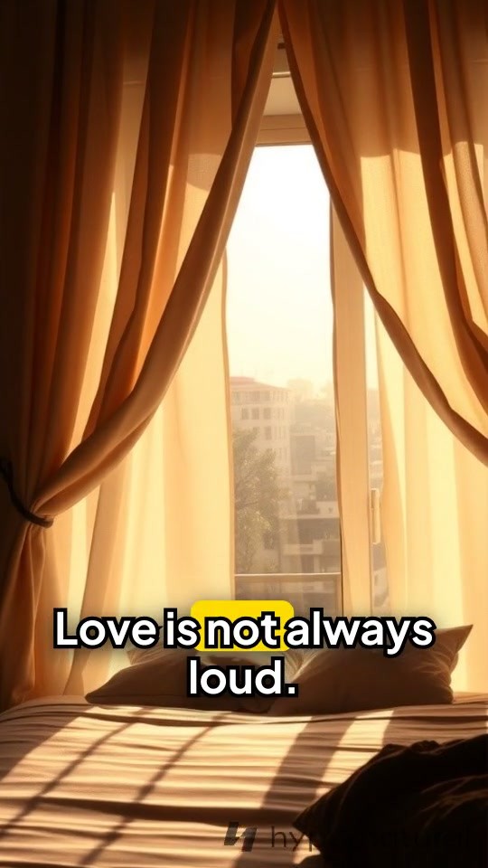 The Quiet Essence of Love