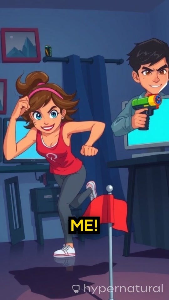 Epic Gamer Getaway: Jack and Lulu's Wild Ride!