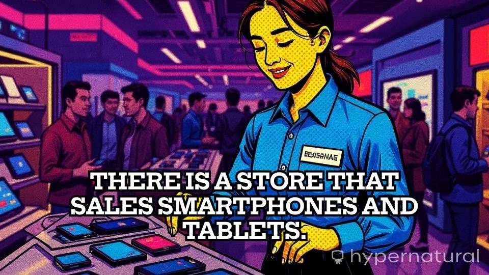 Salesman Earns Big Commission Selling Smartphones and Tablets