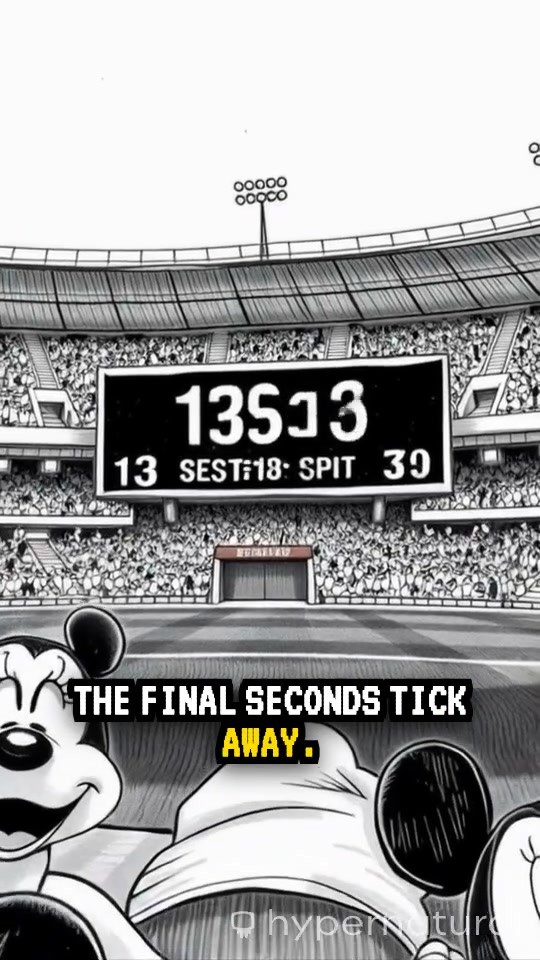 Mickey's Game-Winning Goal!