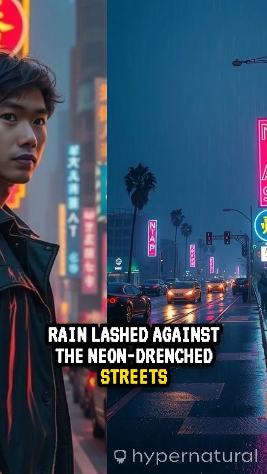 Neon Shadows: A Bladerunner Odyssey