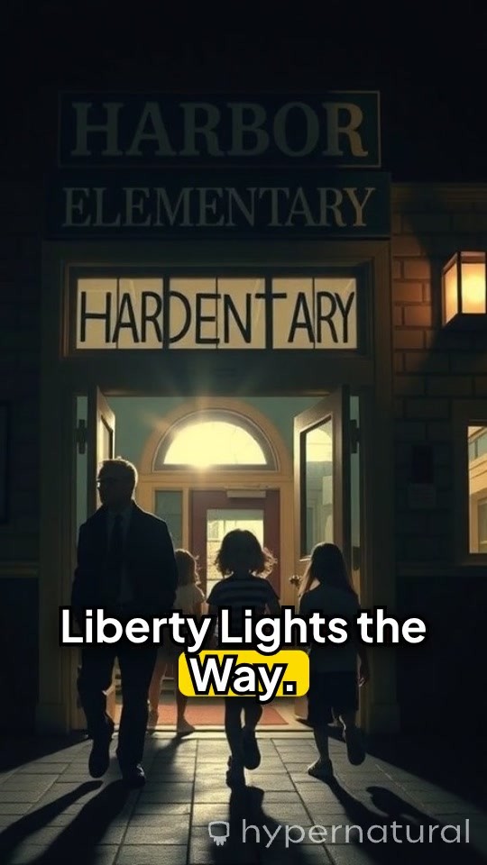 Liberty's First Day at Harbor Elementary