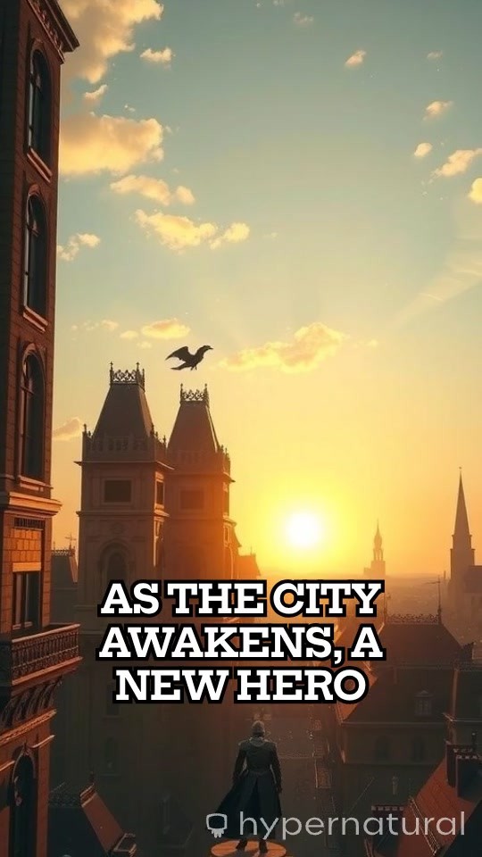 Banana Man: Sunrise Soars Over the City