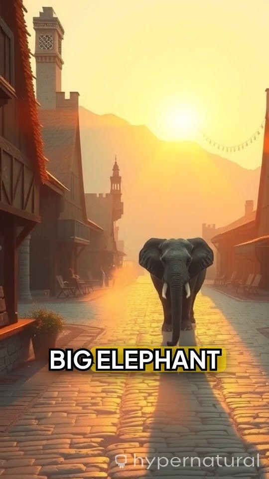 The Day the Village Met the BIG ELEPHANT