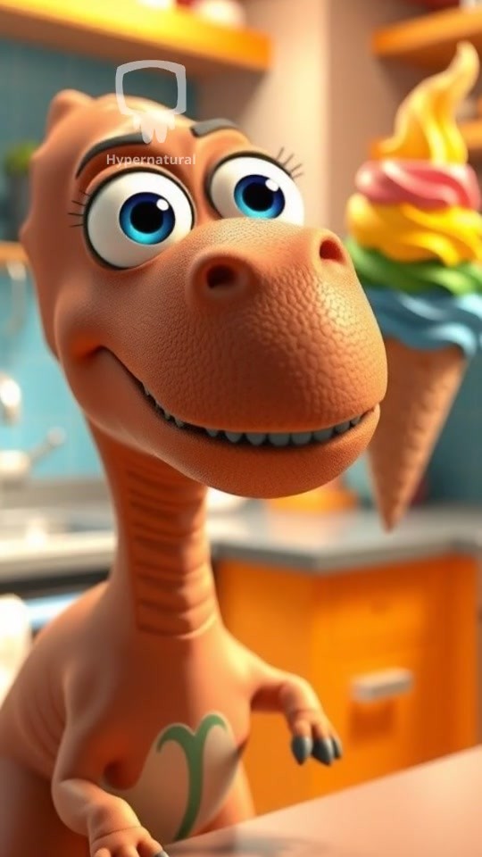 Dino's Cookie Mishap: A Tasty Adventure!