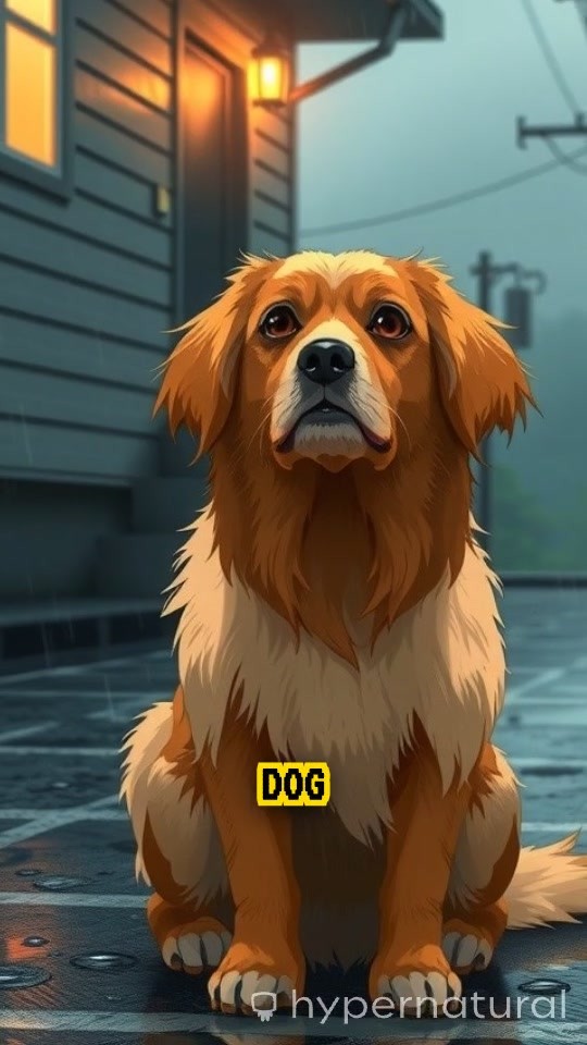 Hope in the Rain: A Stray's Journey