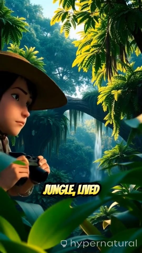 A Playful Baby Elephant in the Jungle