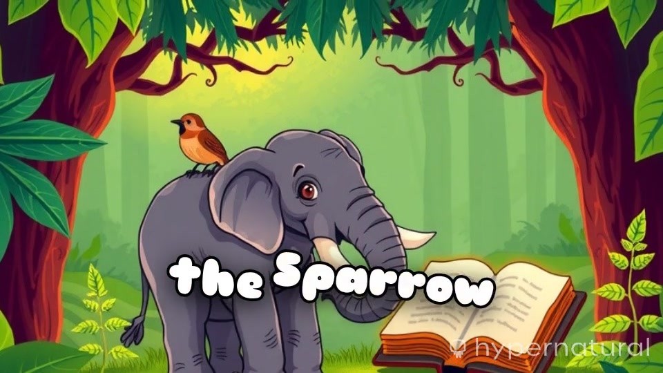 The Elephant and the Sparrow: A Tale of Friendship and Kindness