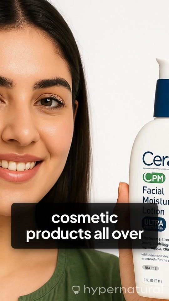 CeraVe PM Facial Moisturizing Lotion - Showcasing Branded Cosmetics!