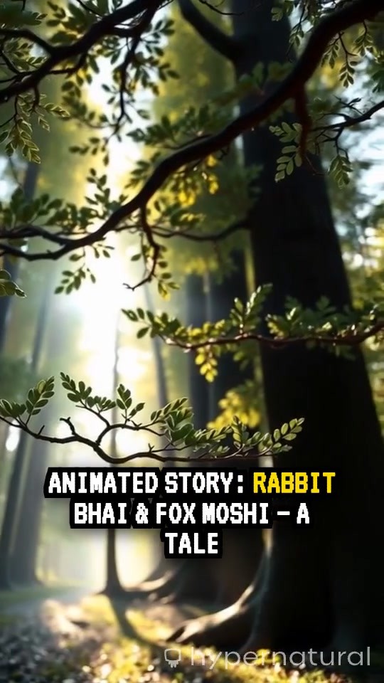 Rabbit Bhai & Fox Moshi: A Tale of Clever Friendship