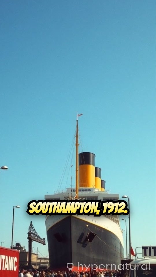 Historic 60 Seconds of Titanic