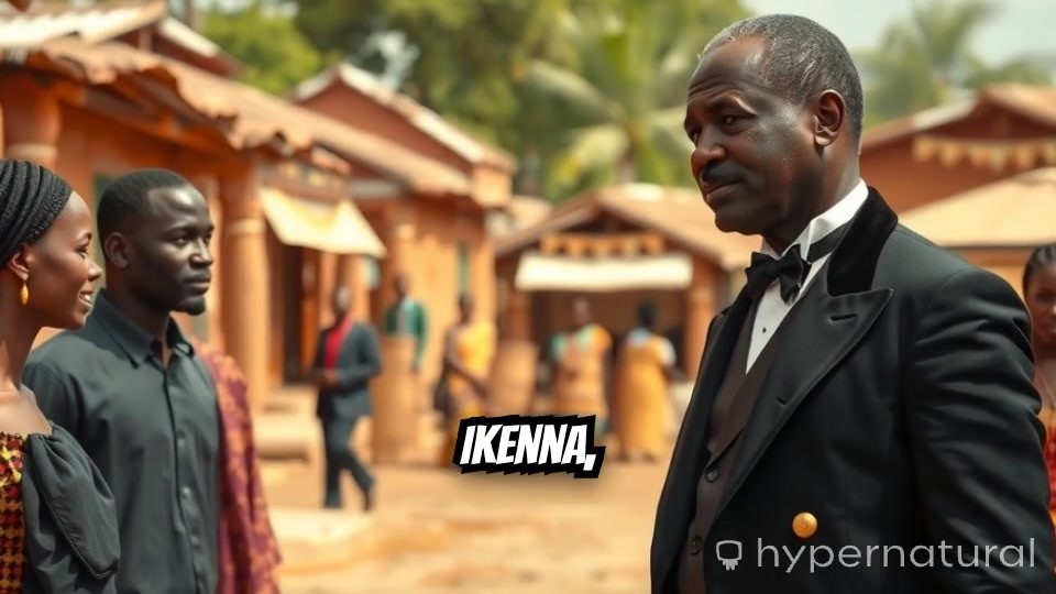 A Warrior's Love in a Nigerian Village