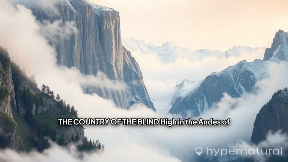 The Valley of the Blind