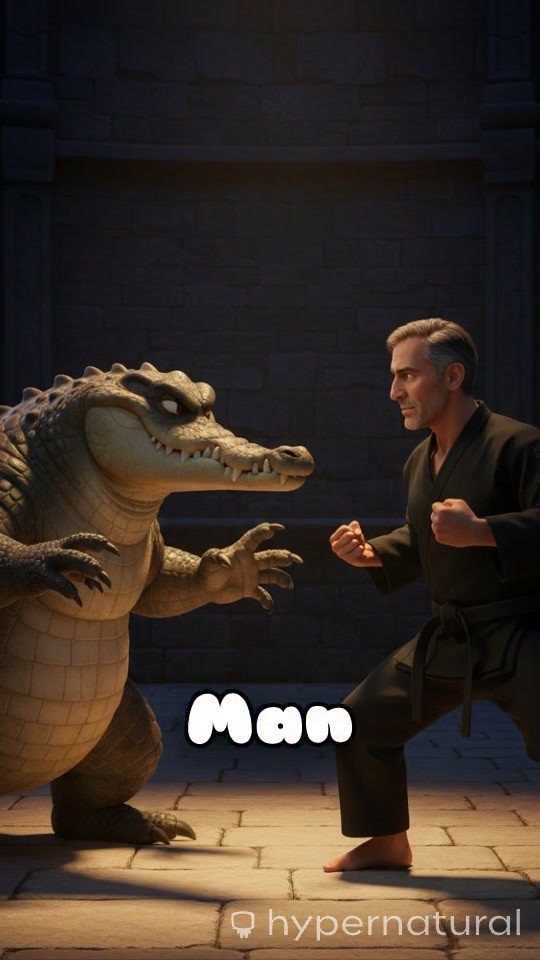 Lizard Man's Fatality: Zuck Wins!