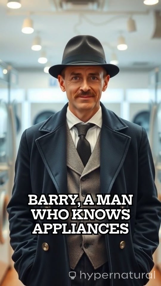 Home Appliances Salesman in Action