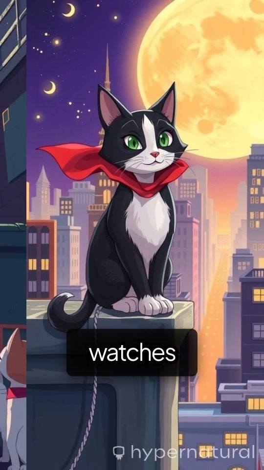Superhero Cat: Whisker Justice Unleashed!