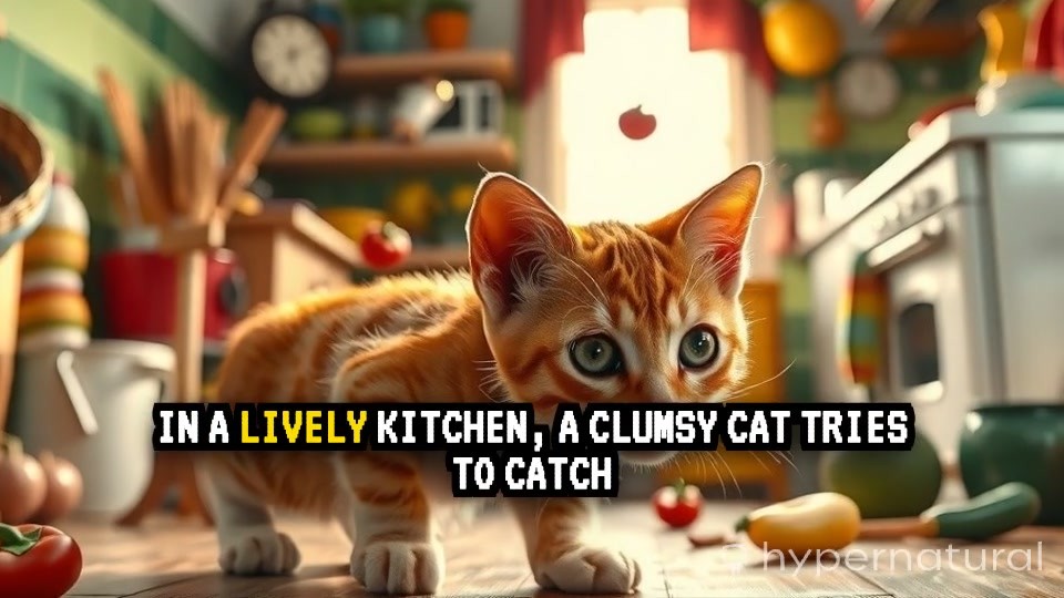 Clumsy Cat's Floury Fumble!
