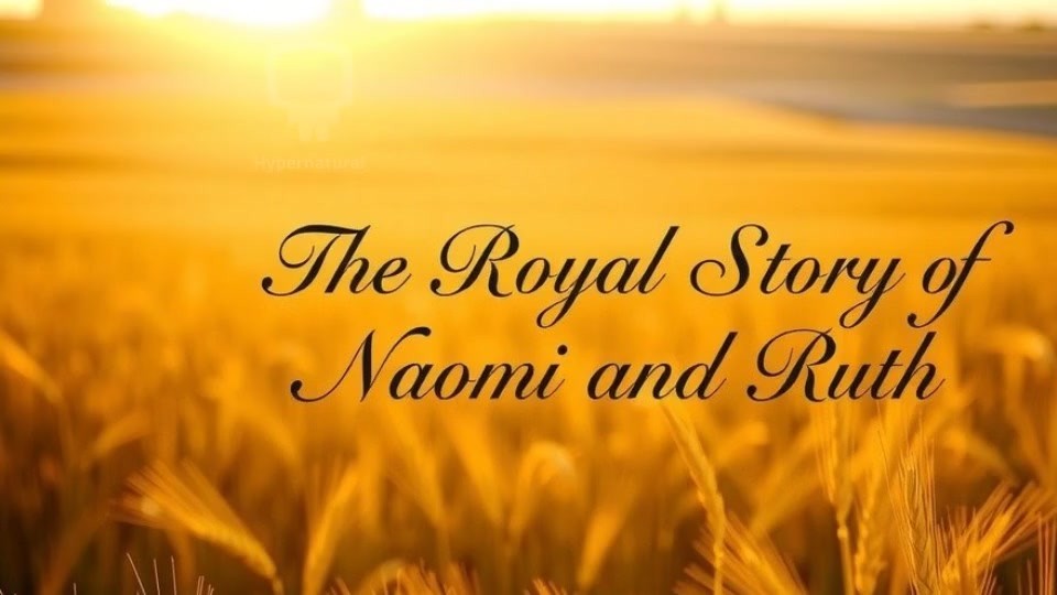 The Royal Story of Naomi and Ruth