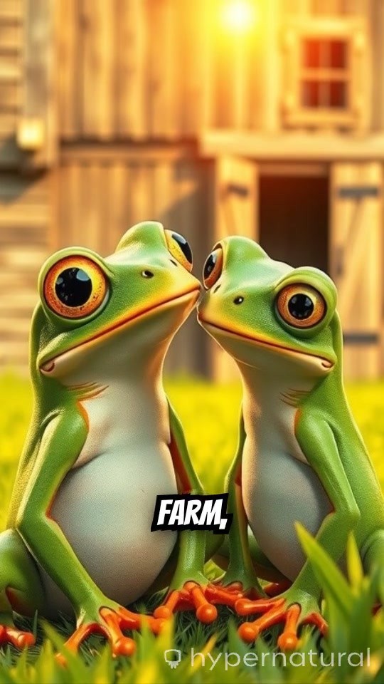 Frog Adventures in Milk