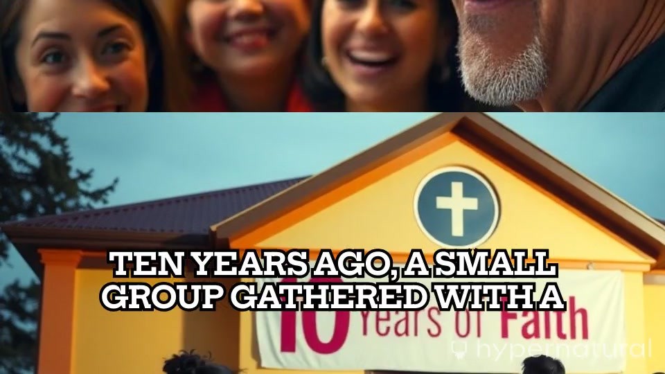 A Celebration of 10 Years: Church Anniversary Story