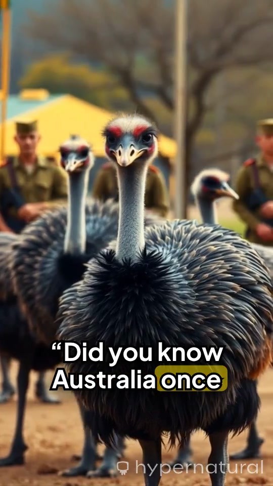 When Emus Defeated the Australian Army: The Great Emu War!