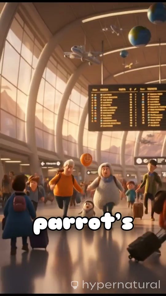 Parrot's Airport Adventure!