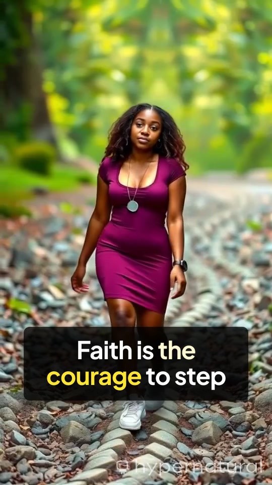 Faith: Stepping Forward with Courage in Uncertainty