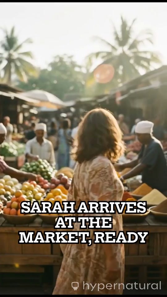 A Woman's Market Day: Okra and Meat
