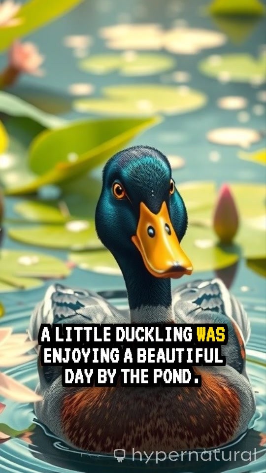 The Adventure of the Fluffy Feather: A Duckling's Journey