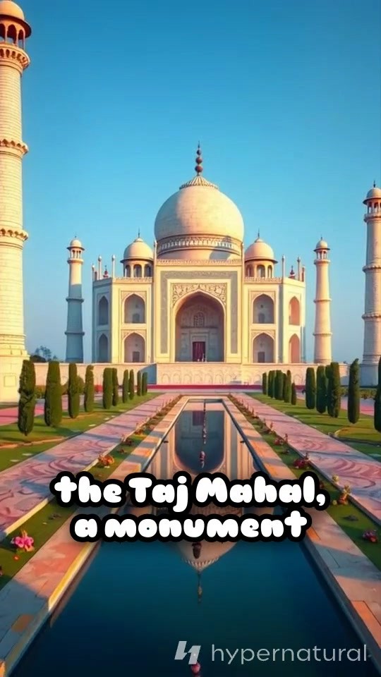 Dancing at Taj Mahal: Safrana and Her Baby Dinosaur