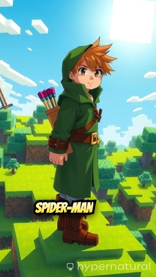 Spider-Man vs Rabbit Monster in Minecraft Cave Adventure!