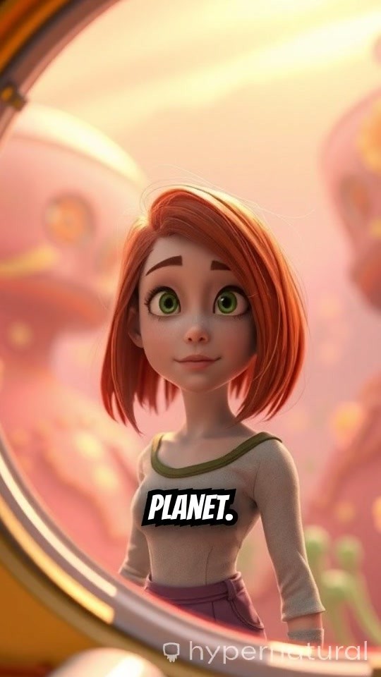 Adventures on AI Planet: Exploring with Pixel and Friends!