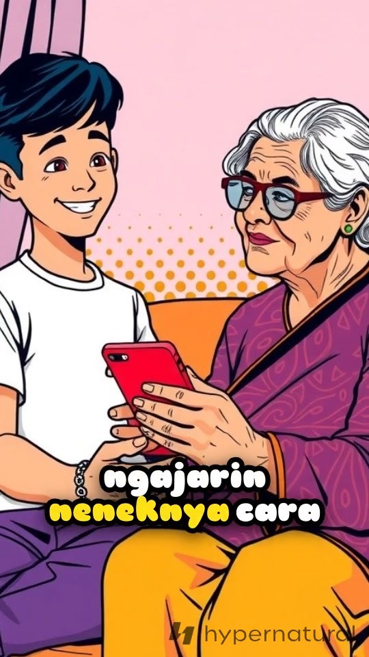 Nenek yang Bikin Ngakak dengan Video Call!