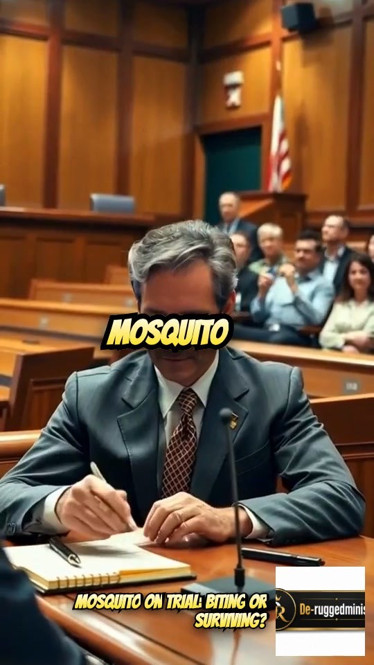Mosquito on Trial: Biting or Surviving?