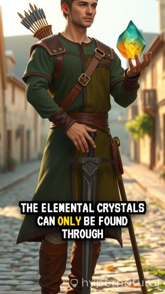 The Quest for Unity: Elemental Crystals Unveiled
