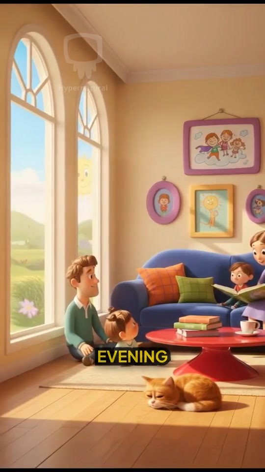 A Heartwarming Family Evening Together