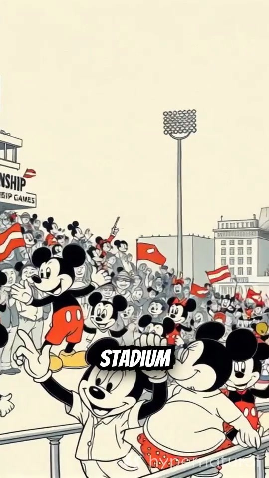 Mickey's Winning Goal in the Final Moments