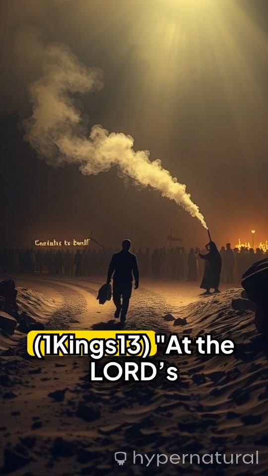 The Prophecy and the Altar: A Warning from God