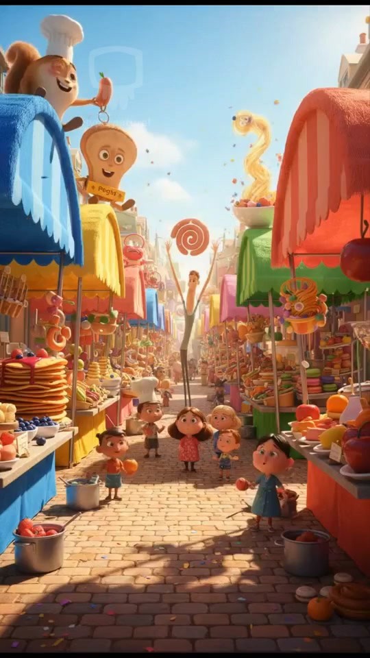 Aisha's Kindness in the Market