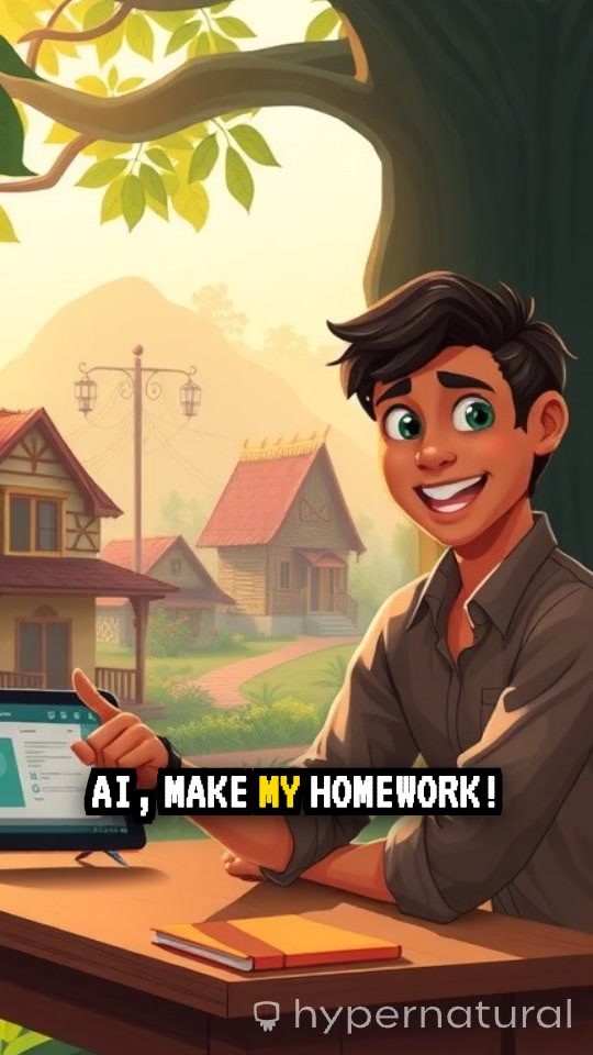Raju aur AI: Homework se Mazak tak!