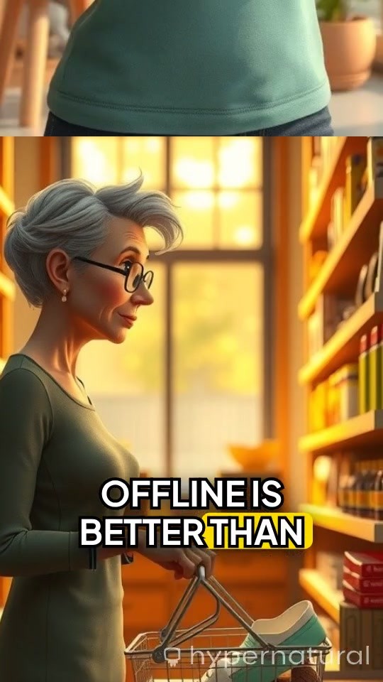 The Joy of Offline Shopping Experience