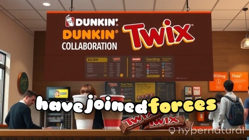 Dunkin' x Twix: A Perfect Sip of Indulgence!